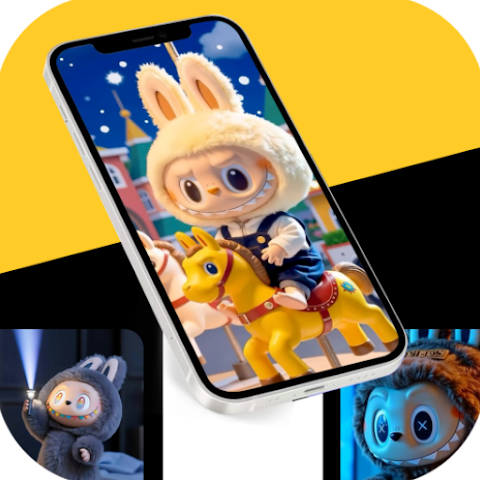 Labubu's Wallpaper Logo